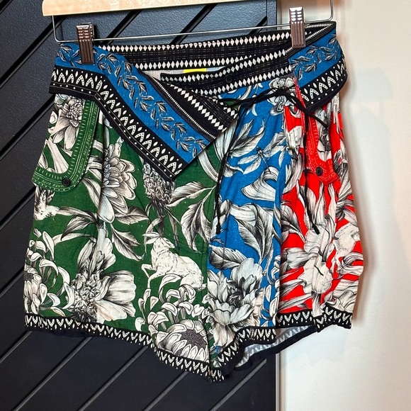 Agua Bendita printed Sophie shorts. Worn only once. - Picture 1 of 6